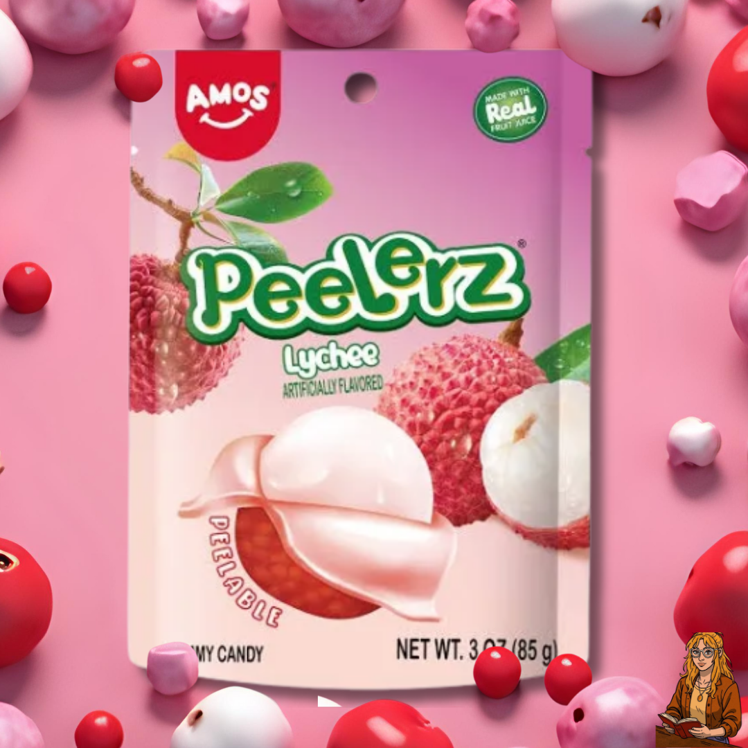 Peelerz Gummies sabor lichi - Dulces americanos pelables 85g