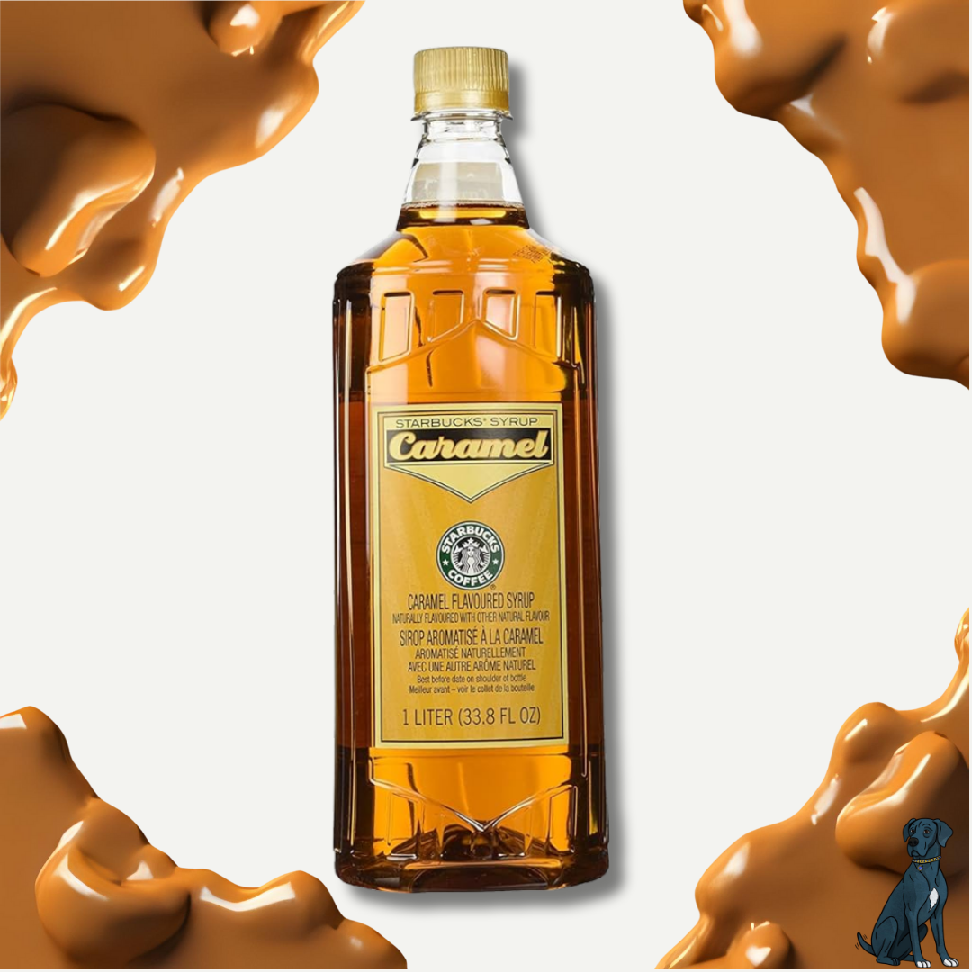 Starbucks Syrup sabor caramelo 1L - Jarabe americano original